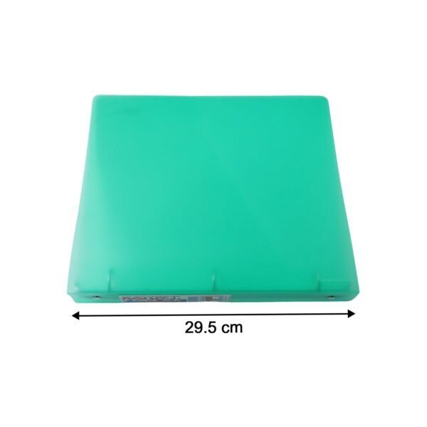 A4 Size Transparent Ring Binder Folder – Durable for Document Organization