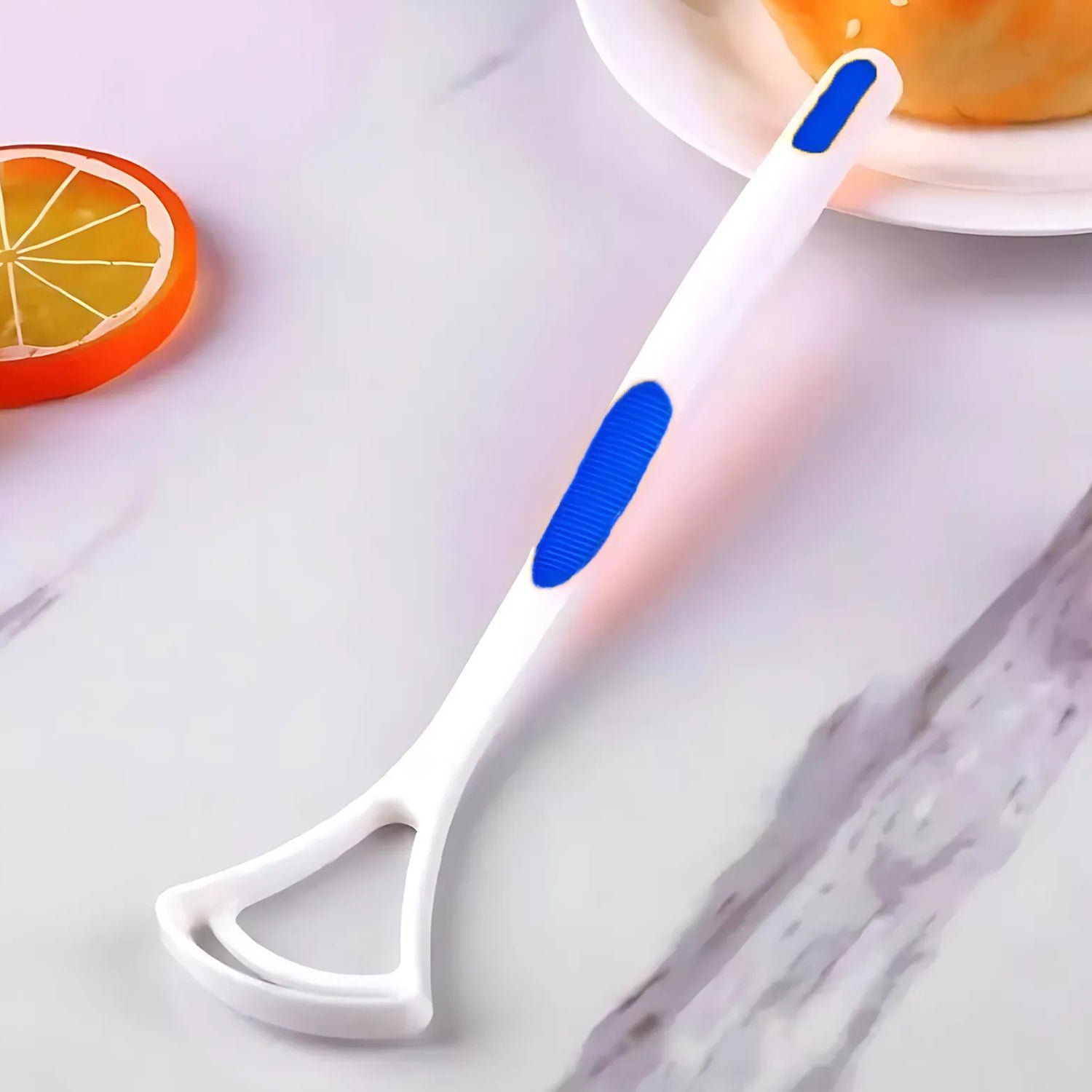 Tongue Cleaner Brush – Silica Handle, Bad Breath Removal (2-Pc) | MintGuard