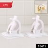 Self Adhesive Curtain Rod Hooks – Strong Load & No Drill Needed