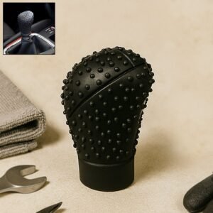 Gear Shift Knob Cover – Anti-Scratch Silicone Universal | Velvet Wheels