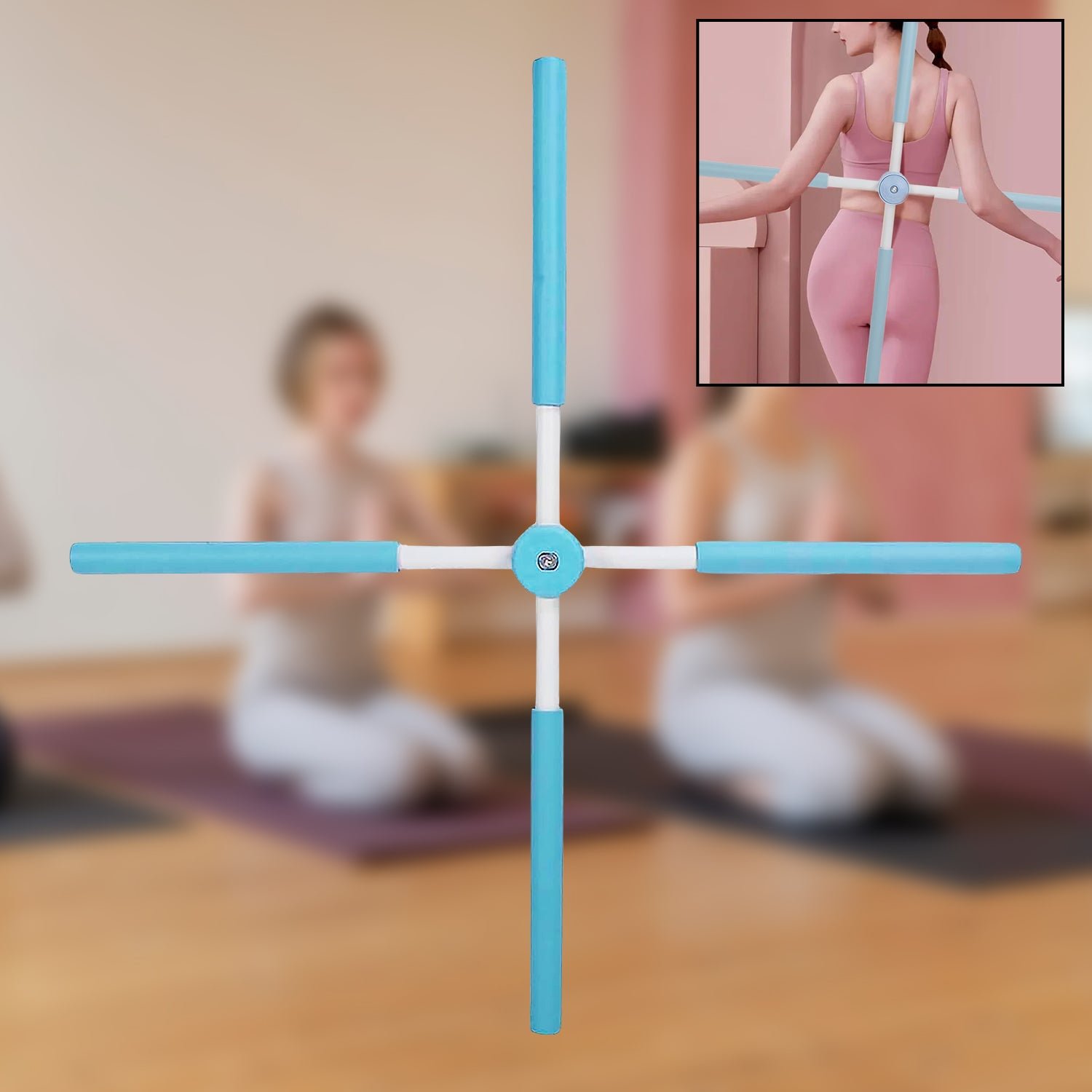 Posture Stretching Stick – Adjustable Humpback Corrector | FitFuzion