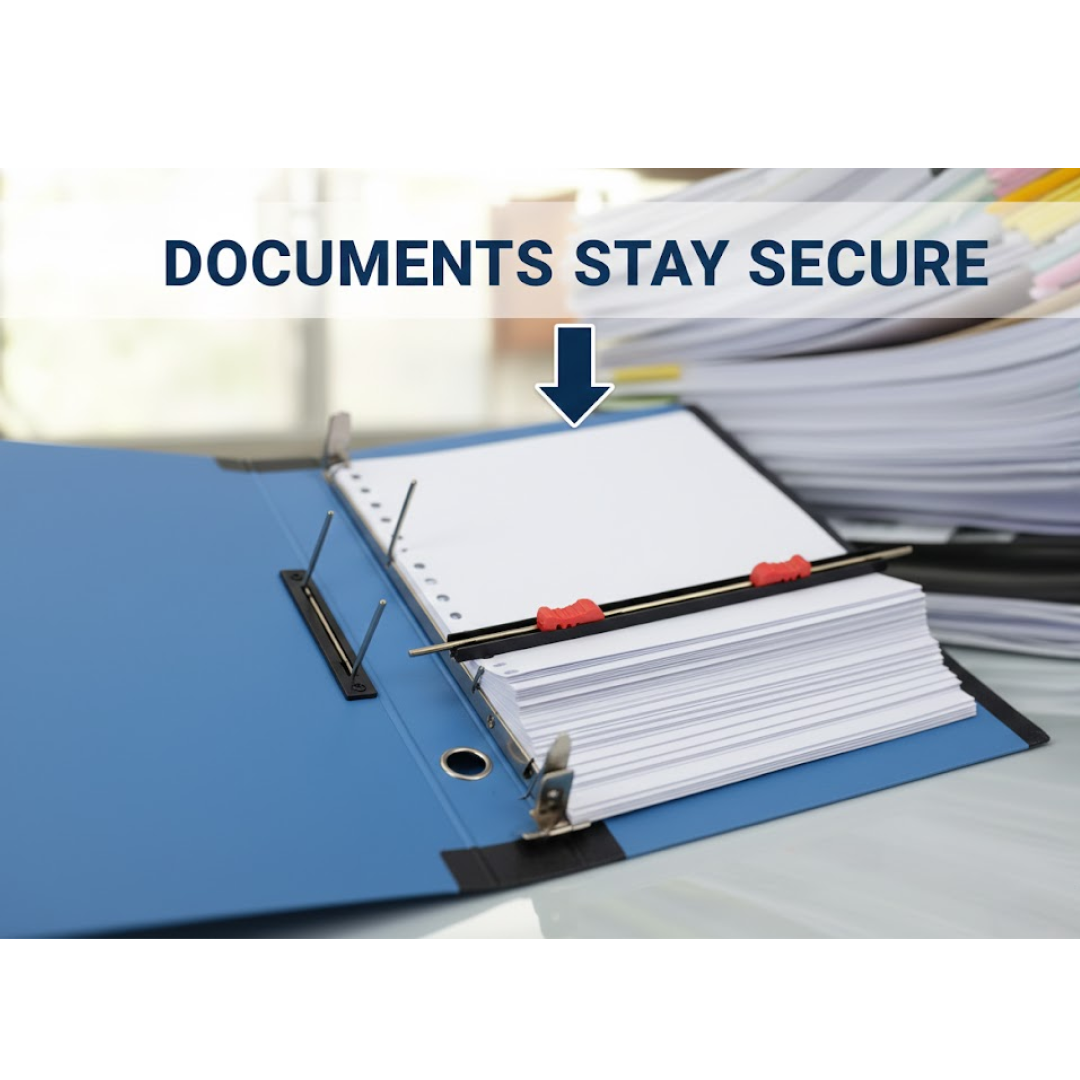 A4 File Folder – Plastic Clip Document Holder | Filora