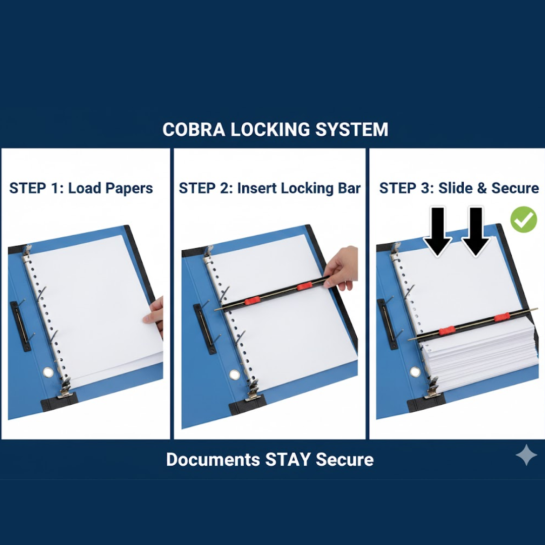 A4 File Folder – Plastic Clip Document Holder | Filora