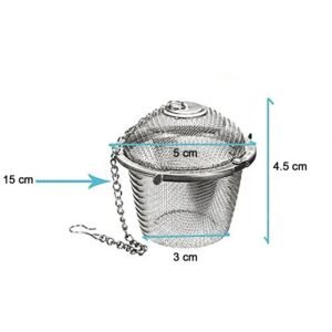 Stainless Steel Tea Filter – Easy Brewing for Home & Office | storenzo