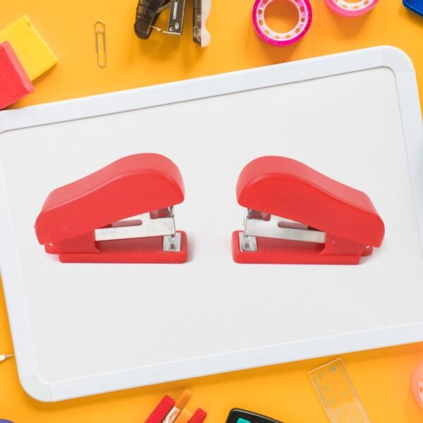 Mini Stapler Set – Portable & Multicolour (2 Pc) | FiloDesk