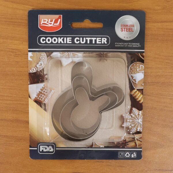 Stainless Steel House Shape Cookie Cutter Set – 3 Durable Baking Molds