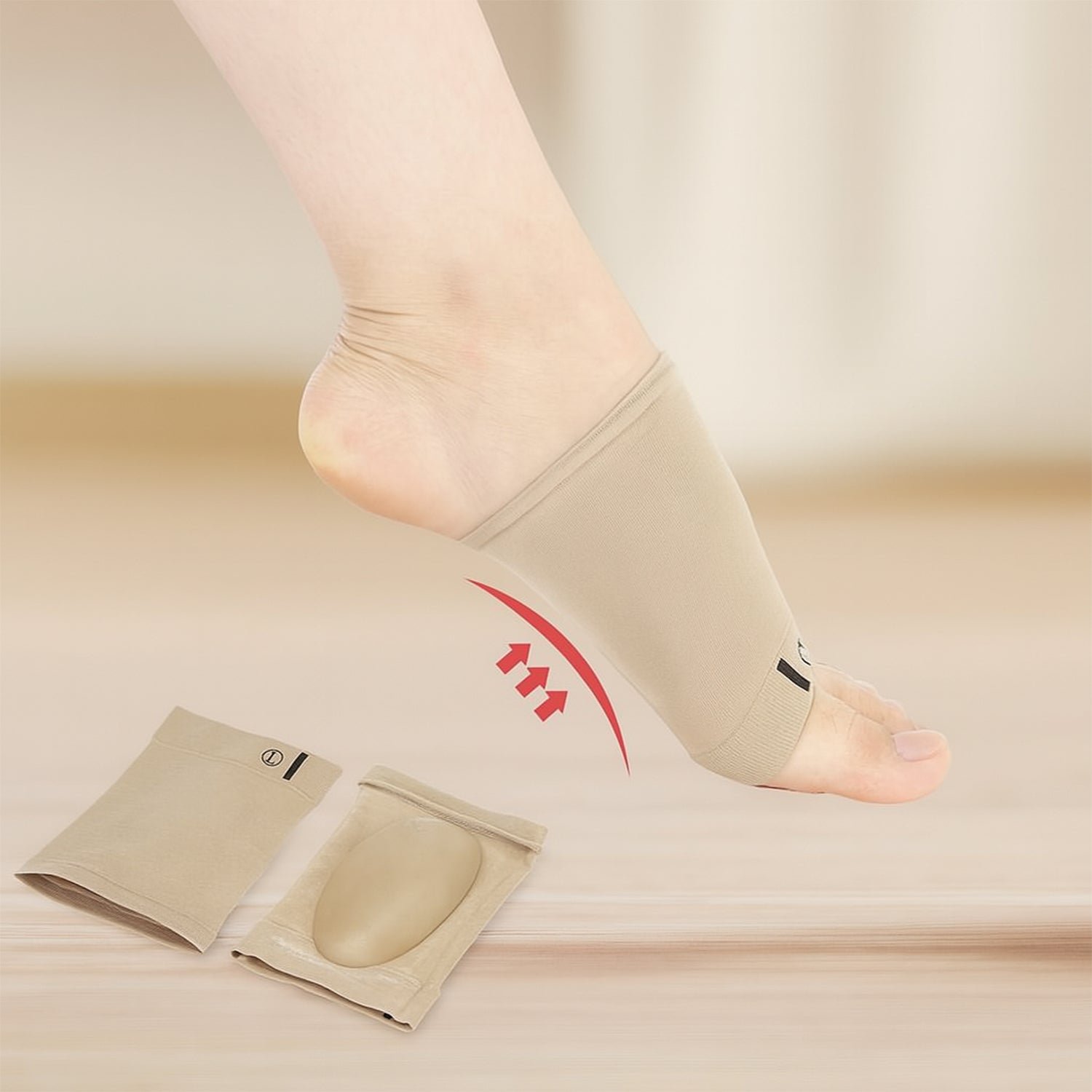 Arch Support Sleeve – Flat Feet & Plantar Fasciitis Relief | Velvet Wheels