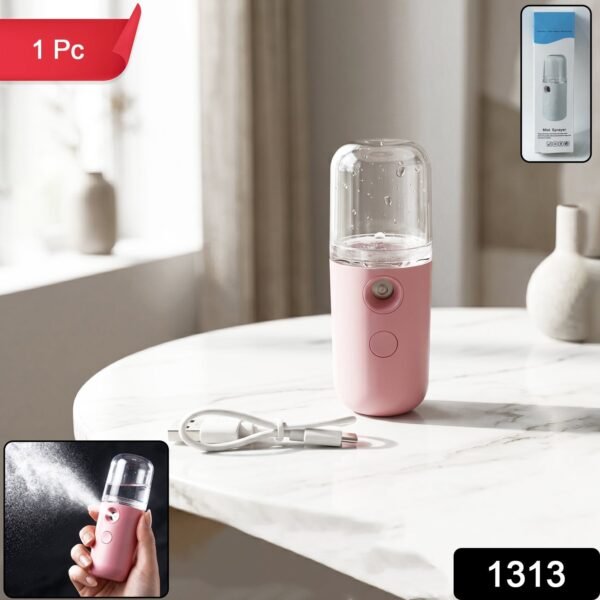 Nano Mist Sprayer – Portable & Refillable for Instant Facial Hydration