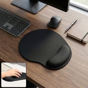 Ergonomic Gaming Mouse Pad – Wrist Support & Non-Slip Base for Precision