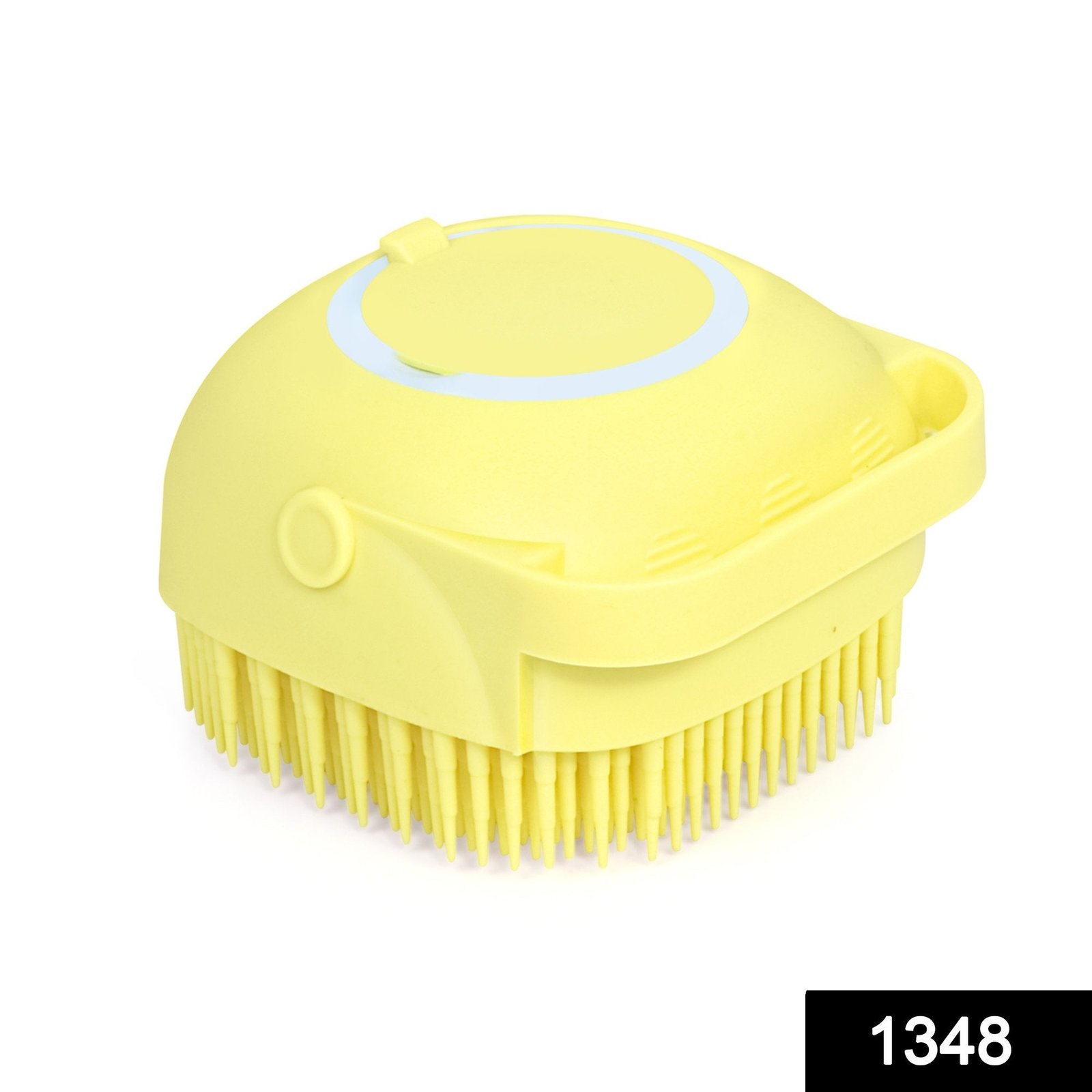 Silicone Bath Brush – Built-in Shampoo Dispenser | VelvaBloom