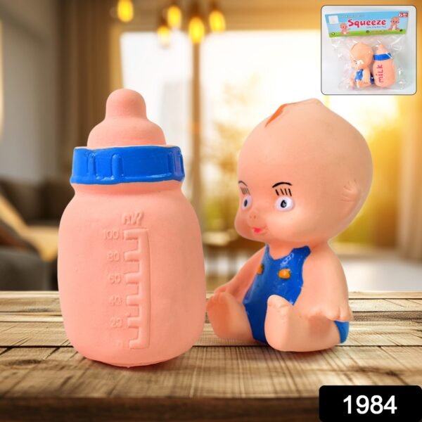 Baby Squeeze Toy – Fun Chu Chu Sound & Bottle Set | Aditi