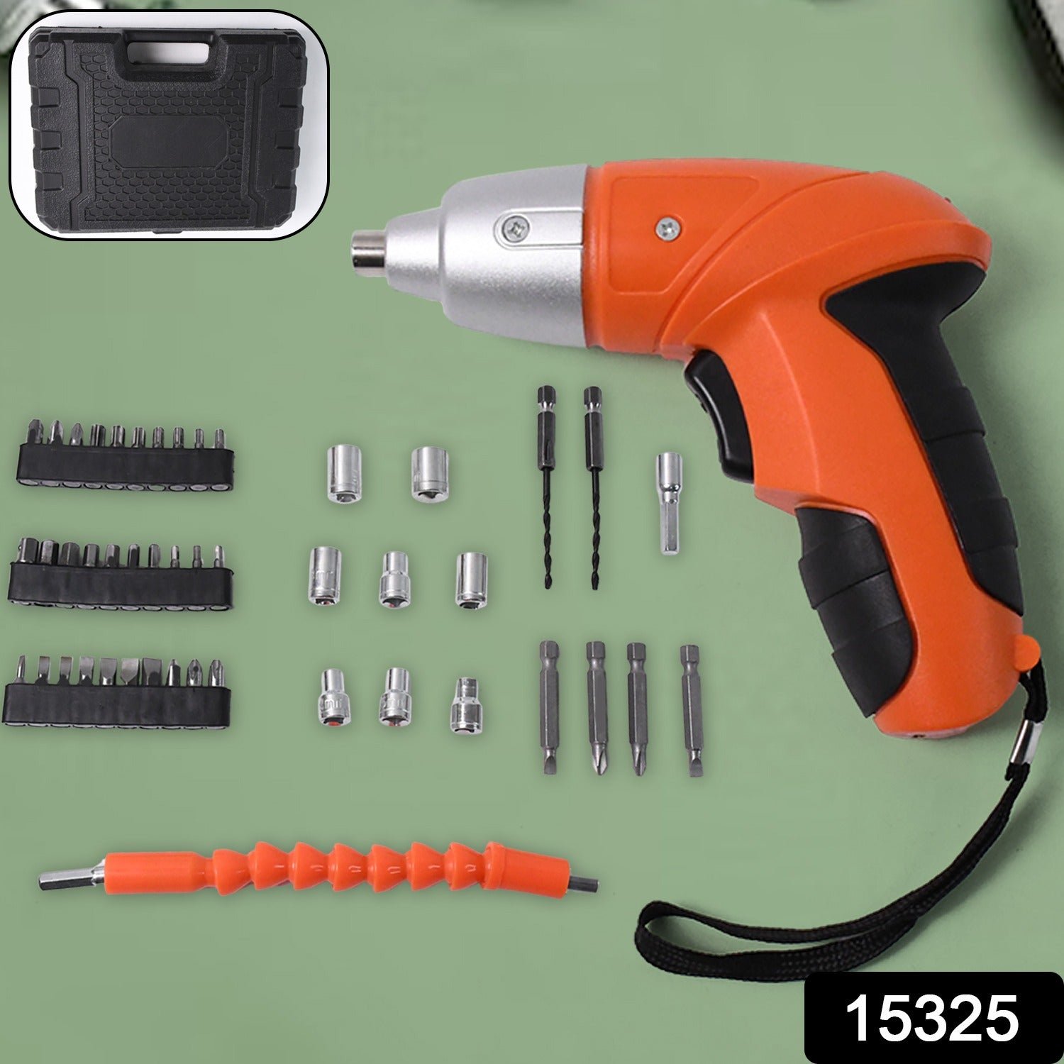 Electric Screwdriver Set – 45-Bit Cordless Power Tool for Home DIY