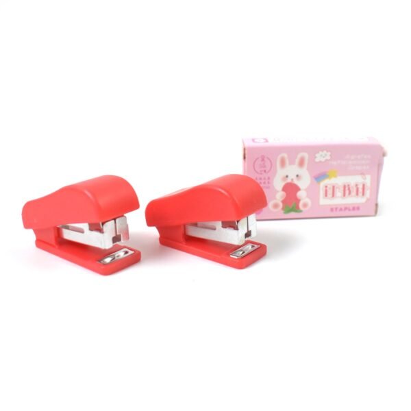 Mini Stapler Set – Portable & Multicolour (2 Pc) | FiloDesk