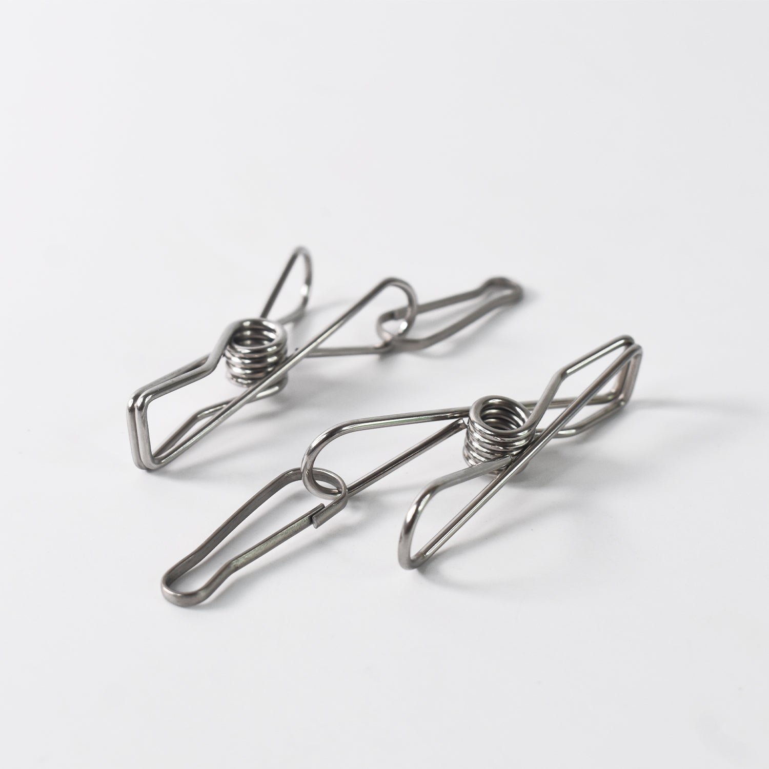 Stainless Steel Clothes Pegs – Durable Laundry Clips with Rope