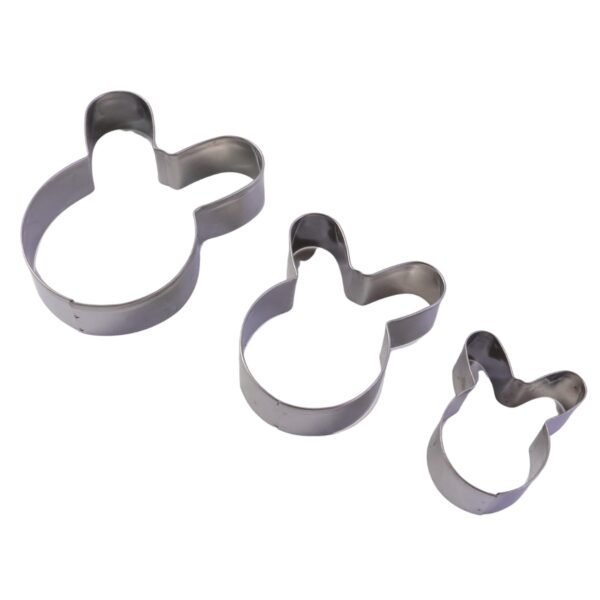 Stainless Steel House Shape Cookie Cutter Set – 3 Durable Baking Molds