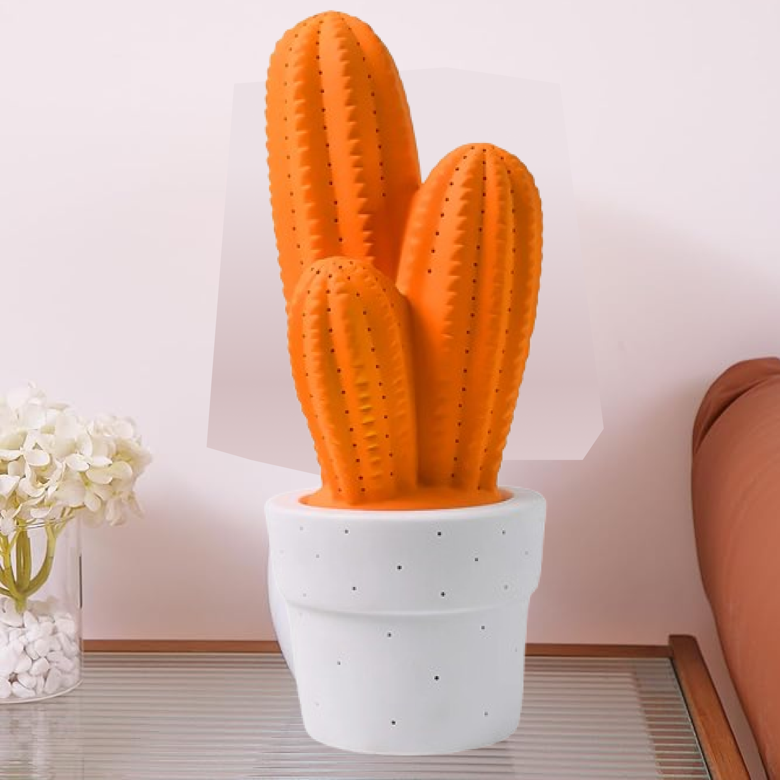 Ceramic Table Lamp – Elegant Big Ambient Light for Home