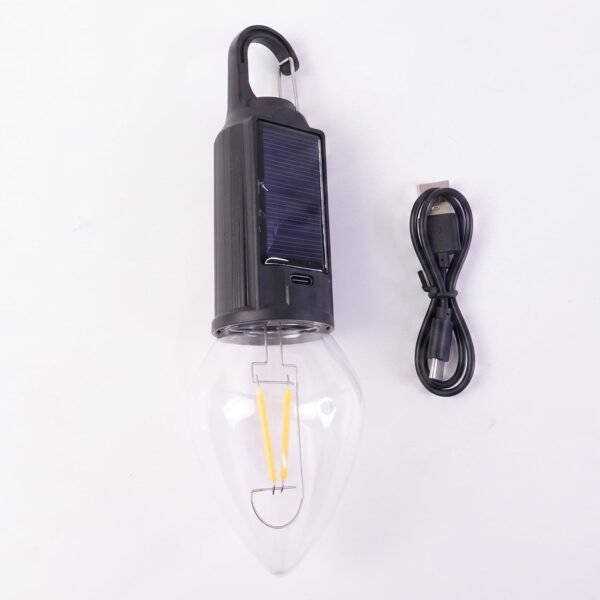 Camping Lantern – Eco-Friendly, Dual Charging with Warm LED