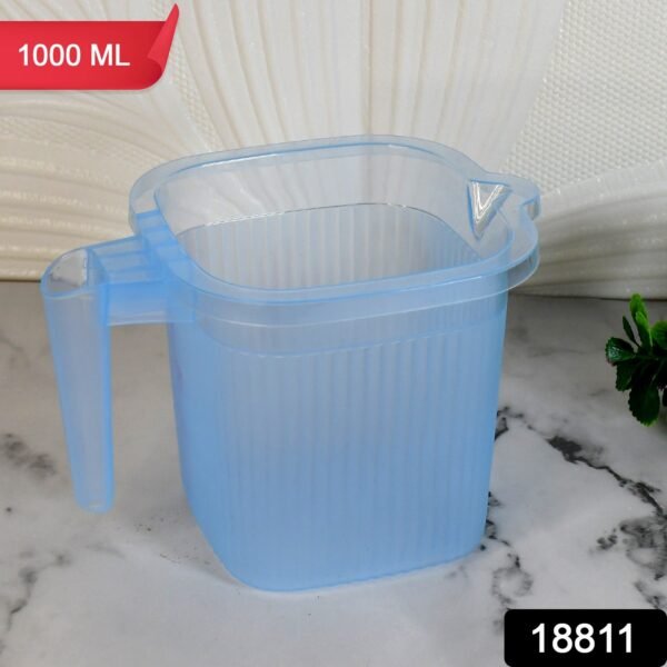 Transparent Bath Mug – 1000 ML & BPA-Free | Bathora