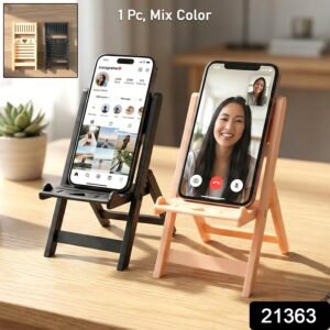 Mini Chair Mobile Phone Stand – Foldable & Portable Holder