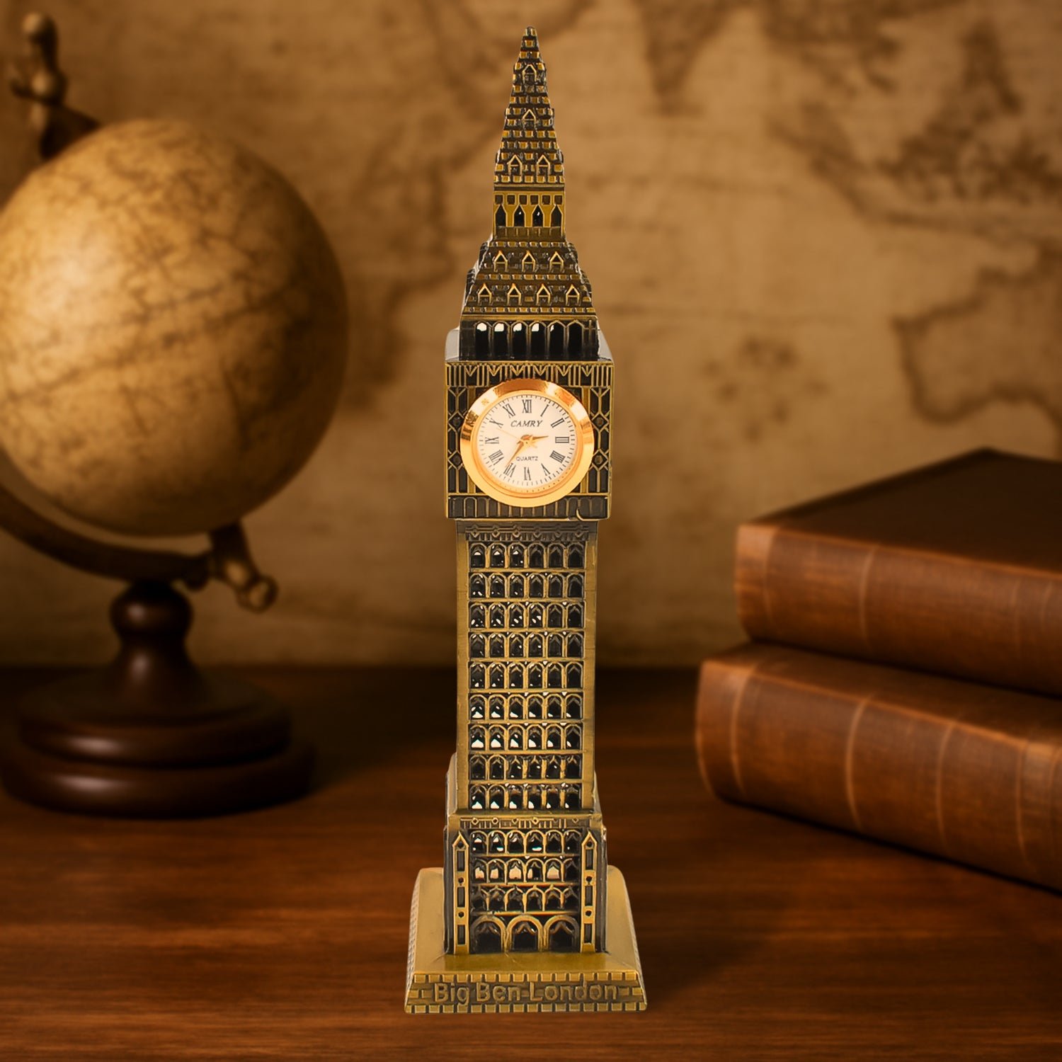 Big Ben Miniature Metal Statue – Elegant Home Decor Accent