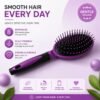 Cushioned Paddle Hair Brush – Detangling & Frizz Control for All Hair