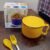 Maggie Bowl with Lid & Handle – Double-Layer Steel for Hot Meals | Jiaqi