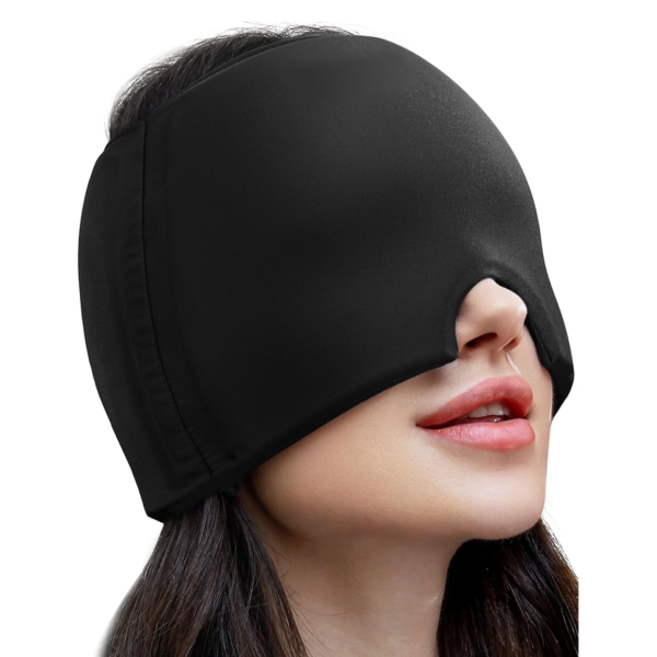 Men's Migraine Relief Cap 360 Degree Cooling Gel for Head Pain (1 Pc)