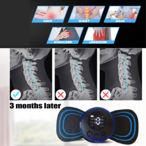 Portable USB Neck Massager – Electric EMS Relief | Indo Glow