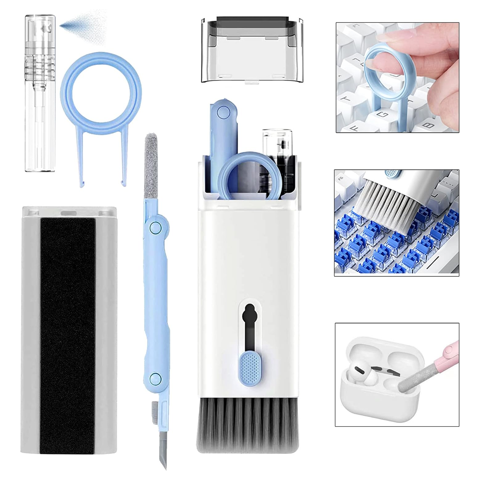Electronic Cleaner Kit – 7-in-1 Multi-Device Cleaning Solution | Dustiva