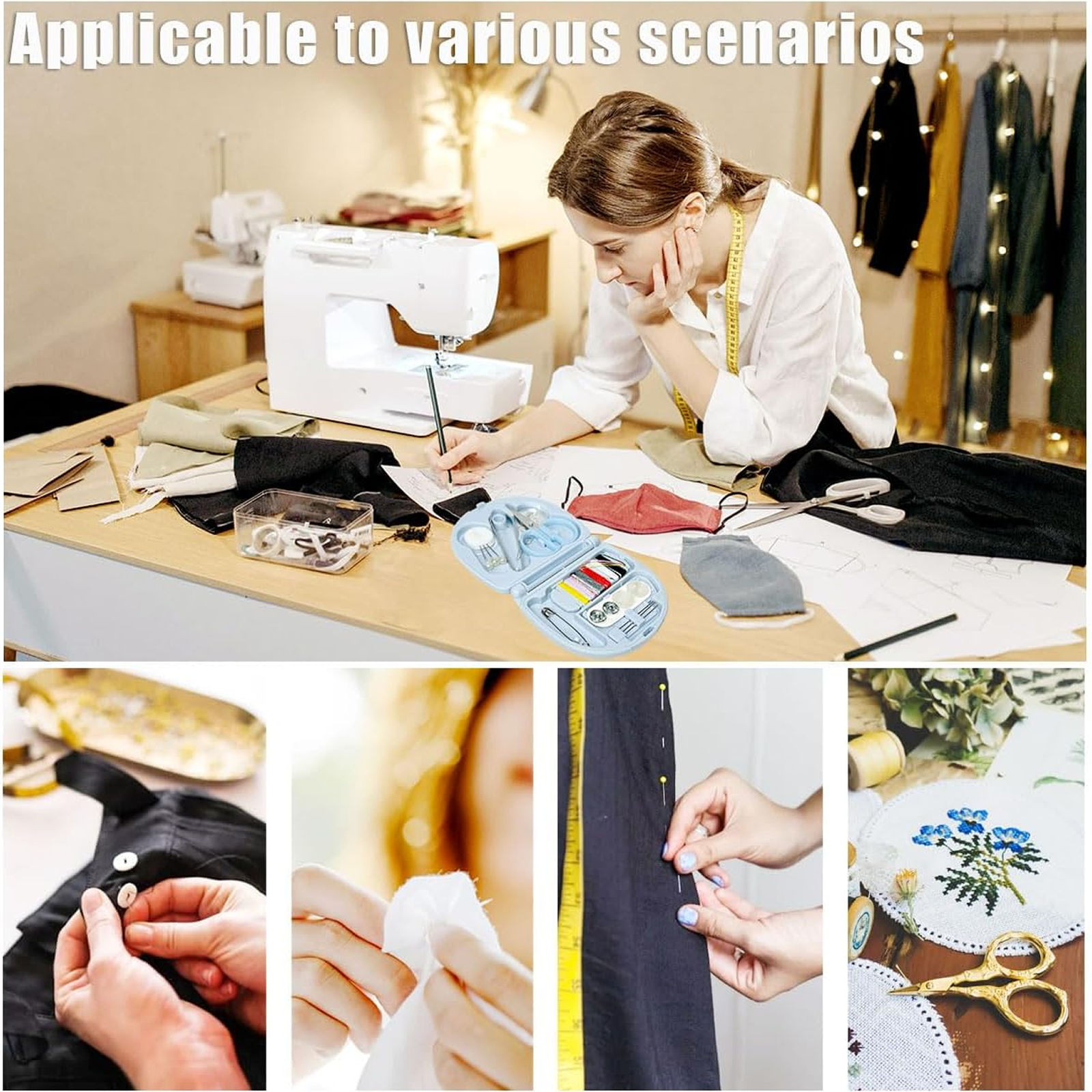 Mini Travel Sewing Kit – Compact Emergency Repairs | FERVENT