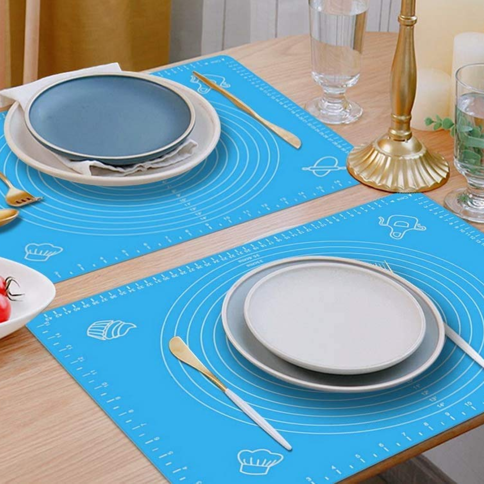 14681 Silicone Baking Mat – Non-Stick Dough & Fondant Rolling | Dish Verse