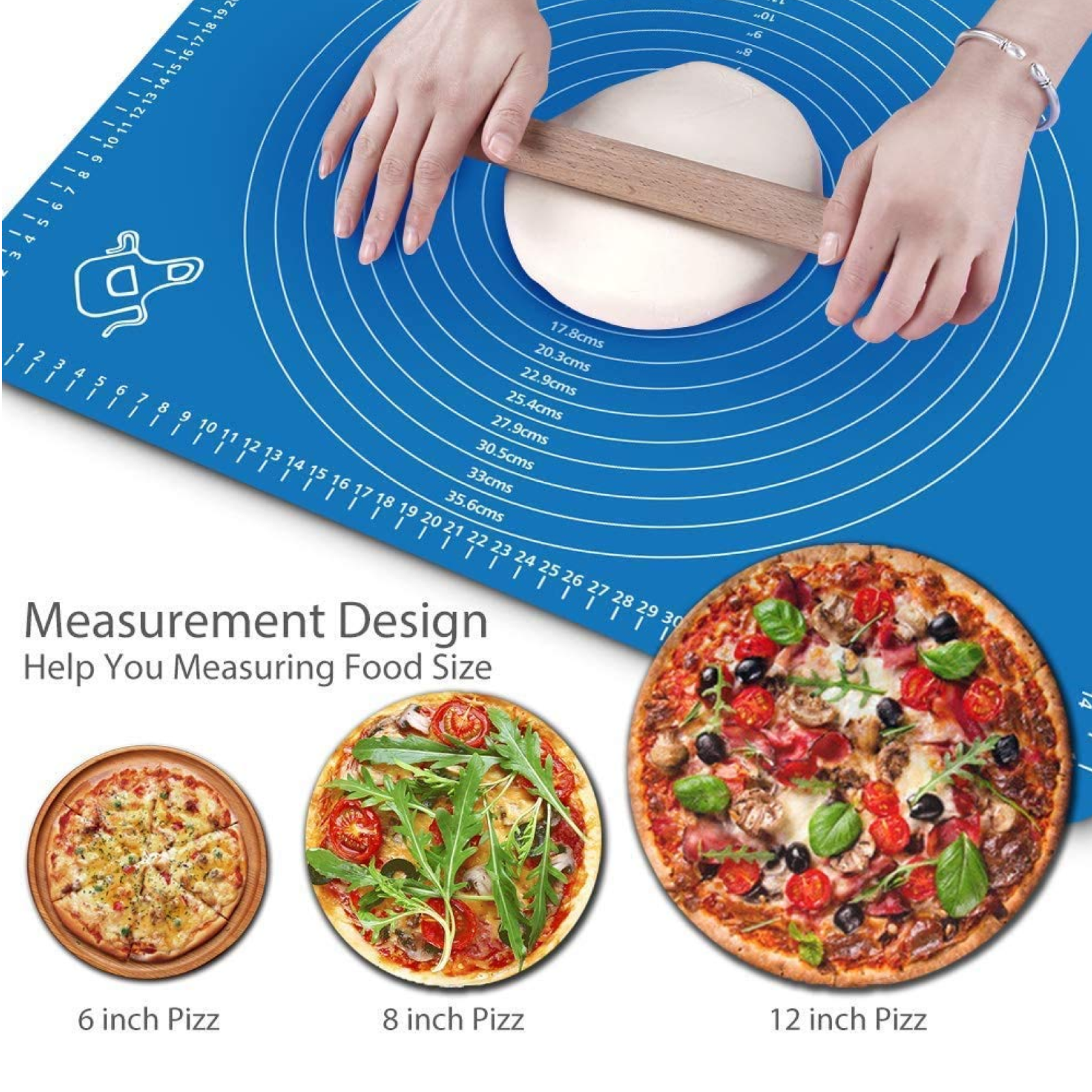 14686 Silicone Baking Mat – Non-Stick Dough & Fondant Rolling | Dish Verse