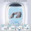 Inflatable U-Shape Travel Pillow – Portable Neck Support