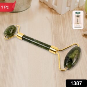 Jade Facial Massage Roller – Dual-Headed Anti-Aging Tool