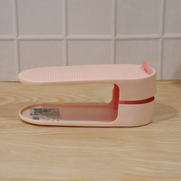 Adjustable Shoe Storage Rack – Space-Saving & Stackable Design