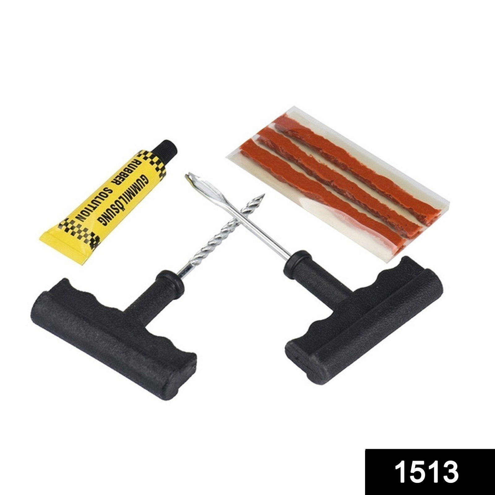 Tubeless Tyre Puncture Repair Kit – Complete Set for Cars & Bikes | RaceVault