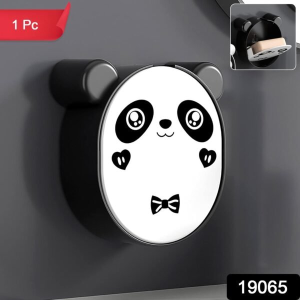 Panda Soap Box – Waterproof Wall-Mounted Flip-Top Holder