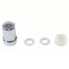 LED Light Dual Flow Faucet Tap Adapter with Splash Filter Aerator for Kitchen Sink (1 Pc)