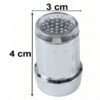 LED Light Dual Flow Faucet Tap Adapter with Splash Filter Aerator for Kitchen Sink (1 Pc)
