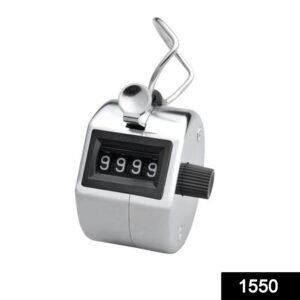 Hand Tally Counter – 4-Digit Manual Clicker | FitFuzion
