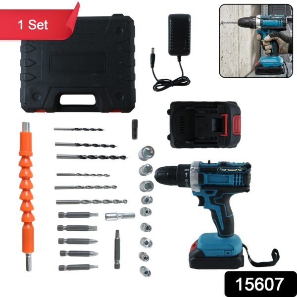 Cordless Drill Machine – Portable Power & Versatile Use