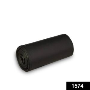 Small Garbage Bags – Heavy-Duty Black 17x19 Inch | FERVENT