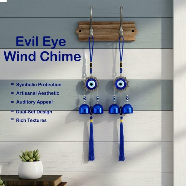 15970_decorative_wind_chime_2pc Evil Eye Hanging Wind Chime Set – Protective Home Decor Charm