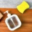 Soap Dispenser – Clear Refillable Pump Bottle | VelvetBubbles