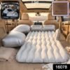 Portable Car Air Mattress – Foldable with Pump & Pillows for Road Trips, Car Sofa