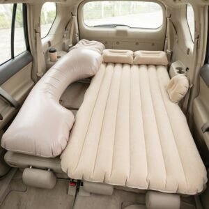Portable Car Air Mattress – Foldable for Travel & Camping Comfort, Car Sofa