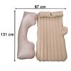 Portable Car Air Mattress – Foldable for Travel & Camping Comfort, Car Sofa