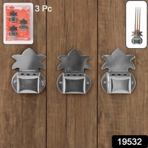 Wall-Mount Incense Stick Holders – Durable Metal Agarbatti Stand (3 Pc)