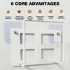 WiFi Router Wall Mount Bracket – Space-Saving & Easy to Install