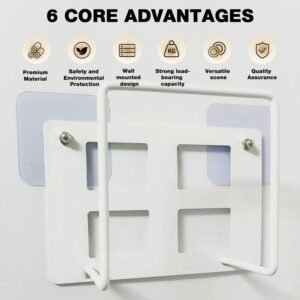 WiFi Router Wall Mount Bracket – Space-Saving & Easy to Install